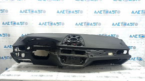 Торпедо передня панель з AIRBAG BMW 5 G30 21-23 чорна, іржавий піропатрон