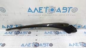 Вія молдинг решітки радіатора права Honda Accord 21-22 темний хром, з кріпленням і ущільнювачем, пісок