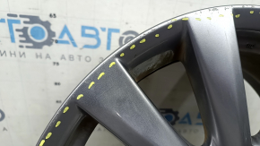 Диск колесный R18x7J ET45 Mazda 3 19-24 серебро, бордюрка