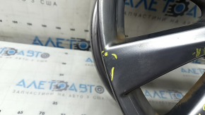 Диск колесный R18x7J ET45 Mazda 3 19-24 серебро, бордюрка