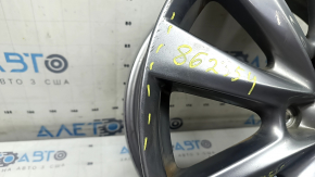 Диск колесный R18x7J ET45 Mazda 3 19-24 серебро, бордюрка