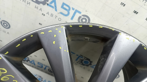 Диск колесный R18x7J ET45 Mazda 3 19-24 серебро, бордюрка