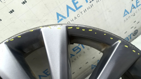 Диск колесный R18x7J ET45 Mazda 3 19-24 серебро, бордюрка