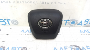 Подушка безпеки airbag в кермо водійська Toyota Highlander 20-21 чорна
