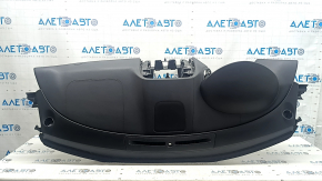 Торпедо передняя панель с AIRBAG Jaguar F-Pace X761 17-20 черная, ржавый пиропатрон