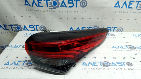 Ліхтар зовнішній крило правий Toyota Highlander 20-23 LED без кріплення, тріснути, потертості