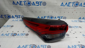 Ліхтар зовнішній крило лівий Toyota Highlander 20-23 LED, без кріплення, подряпини