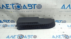 Вставка накладки порога задня права Toyota Highlander 20-26 грати, чорні, hybrid, подряпини