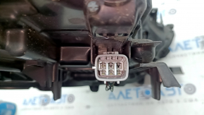 Фара передняя левая Toyota Highlander 21-26 LED+LED DRL темная, песок