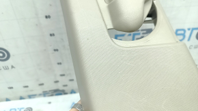 Накладка центральной стойки верхняя ремень левая Toyota Camry v50 12-14 usa бежевая, царапины