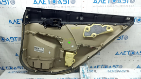 Задняя левая обшивка двери Toyota Camry V50 12-14, вид с задней стороны, показывает крепеж.