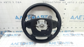 Кожаный руль Toyota Camry V50 2012-2014, небольшие потертости и царапины.