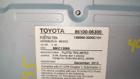 Магнітофон, Монітор, CD-changer, Радіо Toyota Camry v50 12-14 usa великий дисплей, подряпини