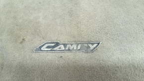 Комплект ковриков салона ткань Toyota Camry v50 12-14 usa бежевые, под химчистку, потерт
