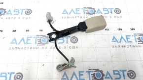 Защелка пассажирского ремня Toyota Camry v50 12-14 usa бежевая, с датчиком