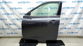 Дверь в сборе передняя левая Toyota Highlander 20-26 графит 1G3, keyless, тычки