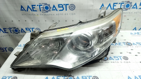 Фара передняя левая Toyota Camry v50 12-14 usa XLE, под полировку, песок, скол