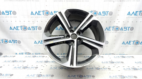 Диск колесный R20 x 8.5J ET45 Jaguar F-Pace X761 17-25 стиль Blade, хром с темно-серым, бордюрка