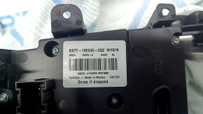 Панель управления радио Ford Fusion mk5 13-20 SYNC 2, царапины на пластике