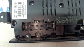 Панель управления радио Ford Fusion mk5 13-20 SYNC 2, царапины на пластике