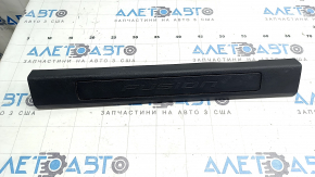 Накладка порога передняя левая Ford Fusion mk5 17-20 черная, царапины