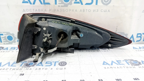 Фонарь внешний крыло левый Ford Fusion mk5 17-20 с хром молдингом, царапины