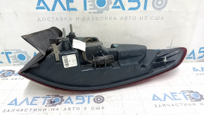 Фонарь внешний крыло левый Ford Fusion mk5 17-20 с хром молдингом, царапины