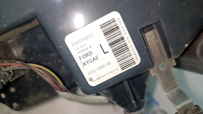 Фонарь внешний крыло левый Ford Fusion mk5 17-20 с хром молдингом, царапины