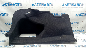 Обшивка арки левая BMW 3 F30 12-18 без сетки, без полки, черная, царапины на пластике