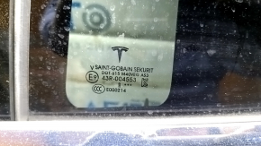 Дверь в сборе задняя левая Tesla Model X 16-21 графит PMNG, царапины