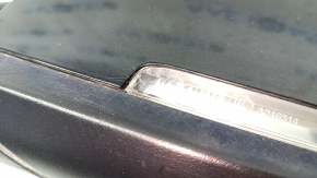 Зеркало боковое левое в сборе BMW 3 F30 4d 13-18 usa 5 пинов, крепление мат, поворотник, черное, царапины, облез лак