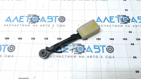 Засувка пасажирського ременя безпеки Nissan Pathfinder 13-20 бежева, з проводом