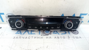 Управління клімат-контролем BMW 3 F30 15-18 під підігрів, чорне з хром, подряпини