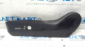 Накладка боковая водительского сидения левая Tesla Model 3 18- черная, царапины, сломано крепление