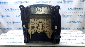 Водительское сиденье Nissan Versa 12-15 без airbag, механическое, ткань черная, под чистку