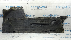 Защита днища левая BMW 3 F30 4d 12-18 потерта, примята