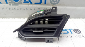 Дефлектор повітропроводу передньої панелі лівий водій Tesla Model X 16-21 сірий нижній молдинг, матові вставки, подряпина