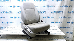 Пасажирське сидіння VW Passat b8 16-19 USA без airbag, механічне, сіра тканина, під хімчистку