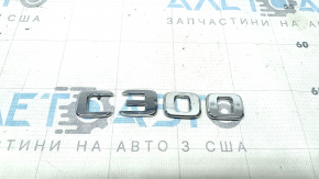 Эмблема надпись C300 крышки багажника Mercedes C-class W205 300 19-21