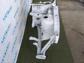 Четверть передняя левая Hyundai Tucson 22-25 1.6T HEV Korea, отпилена, белая