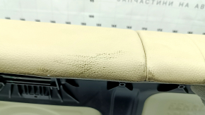 Подушка заднего сиденья BMW 5 F10 14-16 кожа Dakota бежевая Venetobeige, с подогревом, под чистку, царапина