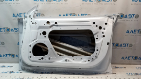 Дверь голая передняя правая Tesla Model 3 21-23 белый PPSW, царапины, протерта краска
