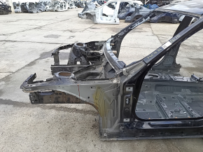Чверть передня ліва BMW 3 F30 16-18 на кузові, чорна