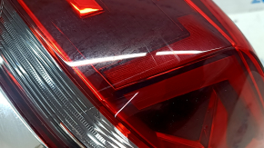 Фонарь внешний крыло левый VW Atlas 24-26 LED с хром молдингом, царапины