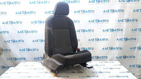 Пасажирське сидіння VW Jetta 19-21 без airbag, механічне, тканина чорна, під чистку, зам'ята