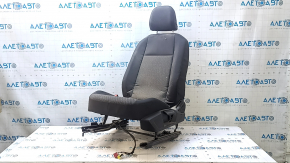 Сидіння водія VW Jetta 19-21 без airbag, механічне, тканина чорна, під чистку, зам'ято