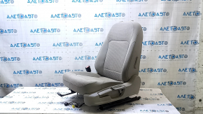 Сидіння водія VW Passat b8 16-19 USA без airbag, механічне, тканина сіра, під хімчистку