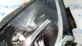 Фара передняя левая в сборе Mercedes C-class W205 19-21 LED с уплотнителем, песок, царапины