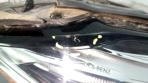 Фара передняя правая в сборе Mercedes C-class W205 19-21 LED с уплотнителем, песок, скол, царапины