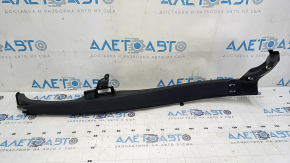 Накладка задньої стійки права нижня Mercedes C-class W205 15-21 чорна під airbag